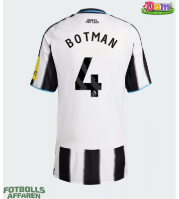 Newcastle United Sven Botman #4 Hemmatröja Kvinnor 2025-26 Kortärmad